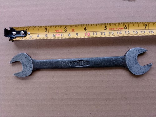 Vintage jaguar spanner wrench - spanner,