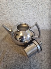 Stainless Stainless Infuser Teapot 1500ml Silver Tea Kettle