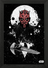 Scimitar Framed Wall Art Poster Canvas Print Picture