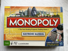 Monopoly Electronic Banking London Edition 2009 Complete Board Game - Working