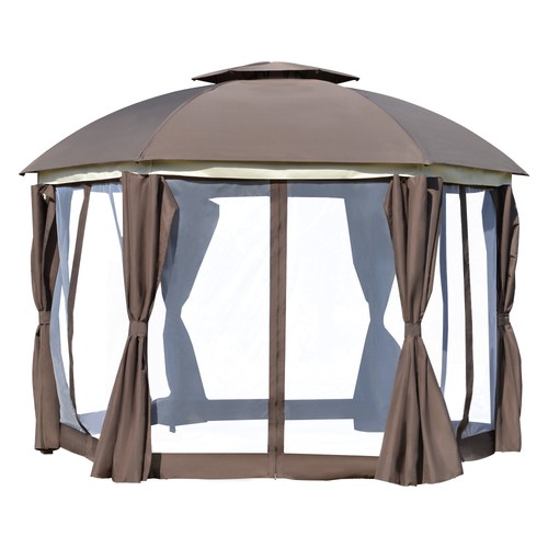 Round outdoor patio - x, 12'