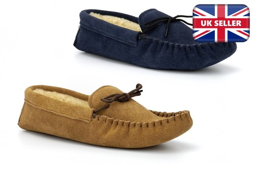 Mens suede slippers moccasin - mens,