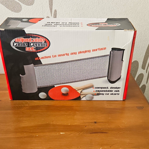 Adjustable table tennis - table, set