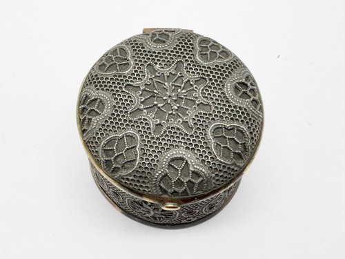 Antique victorian pewter brass - antique,
