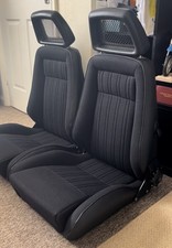 Escort rs2000 Mk2  fishnet black Front And Back Seats harrier sport