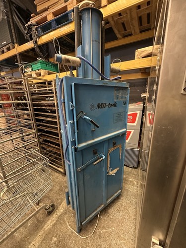 Mil tek cardboard baler - tek,