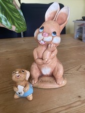 2 Pendelphin/ Moorcraft Figures.jerry 20cm High 7cm Mouse With Song Sheet