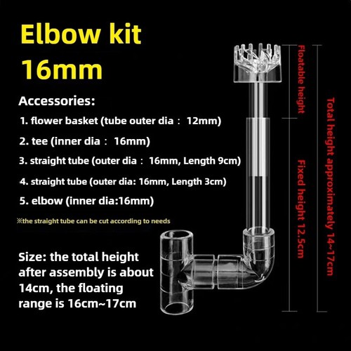 Transparent aquarium skimmer - transparent,