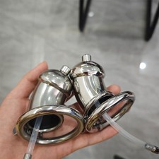 Stainless Steel Long Chastity
