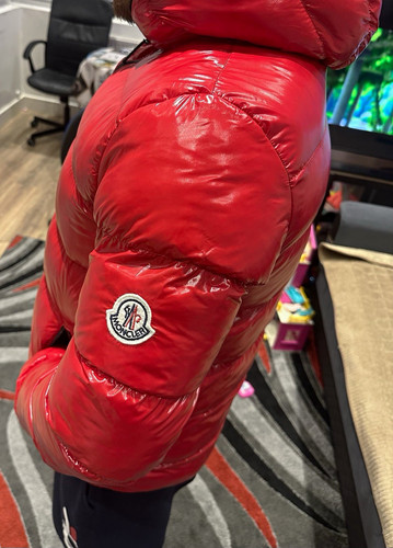 Moncler men red hooded - men’s,