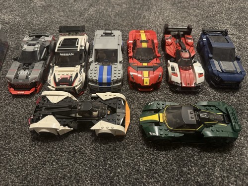 Lego race cars - race, technic