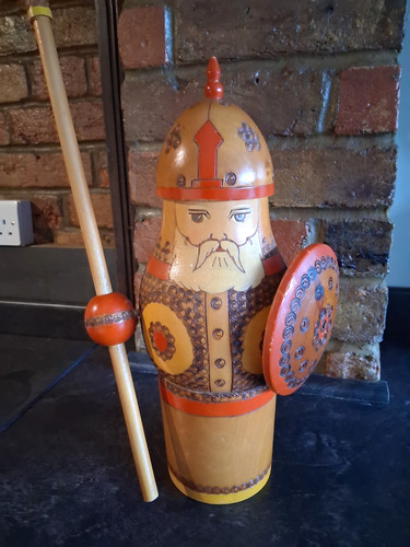 Vintage russian bogatyr - vintage,