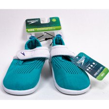 Speedo Water Shoes Kids Girls SMALL 5-6 AQUA ADJUSTABLE Beach Swim Surf Pool