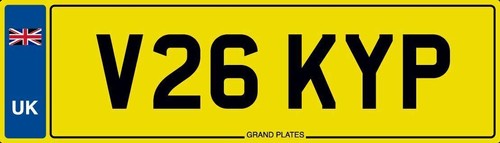 Vicky number plate v26 - vicky,