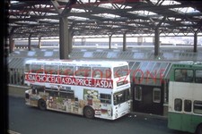 35mm Slide 1982  Metrobus JUM78V Asda livery Bradford With Copyright 7078