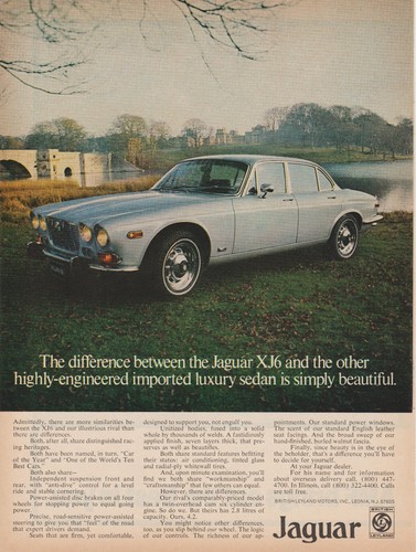 1973 jaguar xj6 stone - -,