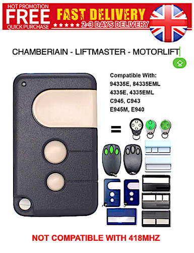 Remote control for - , liftmaster
