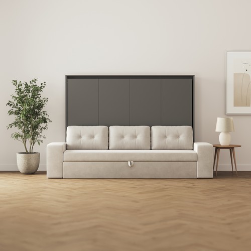 Murphy bed 160x200 horizontal - murphy,