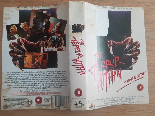 The terror within vhs - the,
