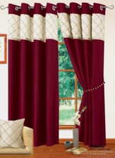 New Faux Silk Ring Top Eyelet