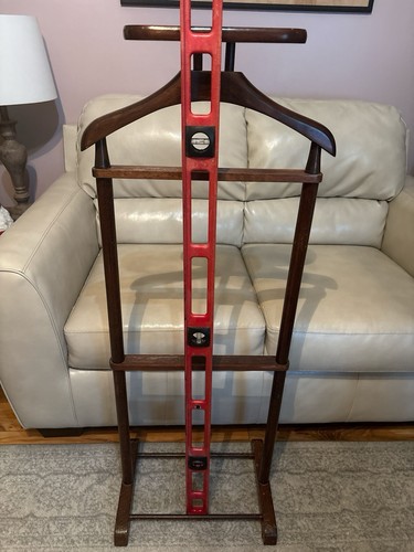 Antique wooden valet - antique, stand