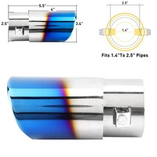 2.5" Stainless Exhaust