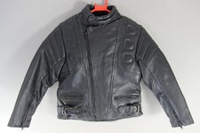 BOY'S/CHILD'S SKIN CLASSIC BLACK COWHIDE LEATHER BIKER JACKET 28-30 INCH CHEST