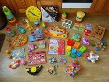 Bundle 35 x Boys/Girls Children’s Toys - inc. Vtech Play &Learn Plane, Cash Till