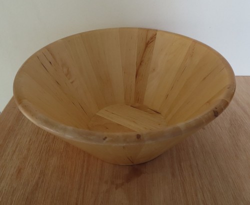 Wooden salad bowl ikea - salad,