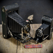Pair of Antique Folding Kodak