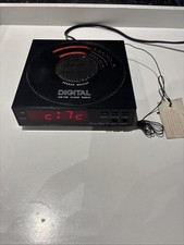 Retro Vintage Ingersoll Digital AM FM Clock Radio With Sensor Snooze