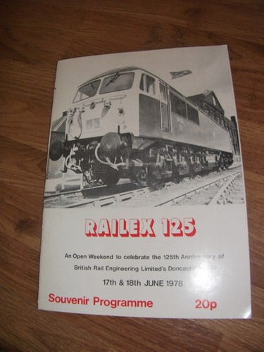 Railex 125doncaster works - 125doncaster,