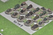6mm WW1 / generic - mixed 5 tanks 12 misc - vehicles (90749)