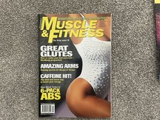 Muscle & Fitness Magazine Plus Two Supplements In Good Condition