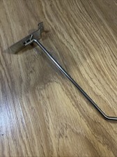 20 x 8" SLATWALL SLAT BOARD HOOKS ACCESSORY SINGLE PRONG SHOP RETAIL DISPLAY