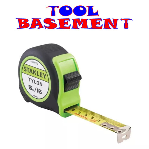 Stanley 16ft viz tape - 5m/16ft,