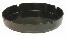 Ashtray black melamine - ashtray,