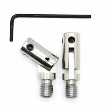 2 FISHING UMBRELLA BROLLY STAINLESS STORM CAPS STORM POLES CARP FISHING TACKLE