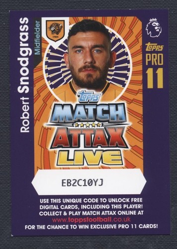 Match attax 2016 2017 - 2016/2017, robert