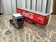Corgi model truck 1:50 scale  - GENUINE CORGI VOLVO & CODE 3 POLLOCK COCA COLA