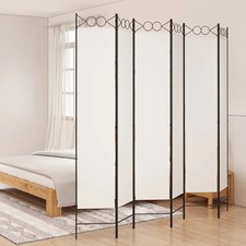 White 6-Panel Folding Room