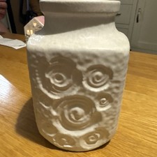 SCHEURICH Vase / Mid-Century Vintage West-Germany Pottery / sign/size 282 16 cm