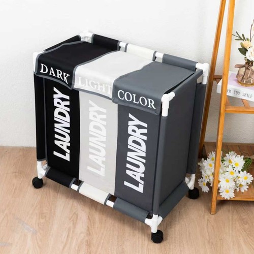 Laundry basket wheels 3 - on,