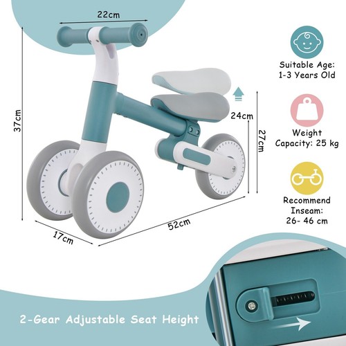 Riding blue baby balance - baby,