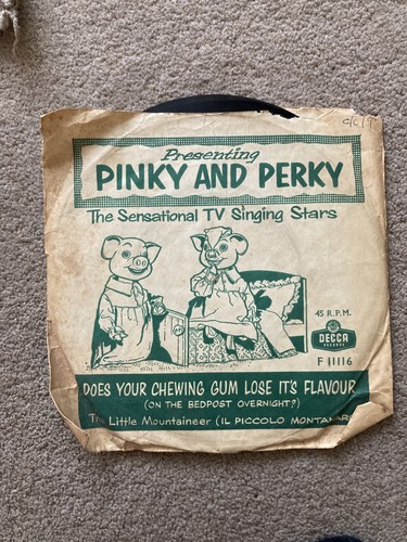 Pinky and perky record - pinky,