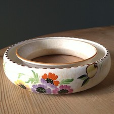 Art Deco Floral Ring Donut