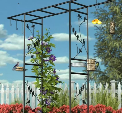 Metal garden arch - metal,