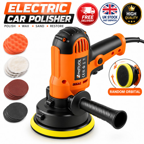 Rotary car polisher buffer - car,