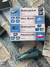 Mini RC Submarine Electric Speed Boat Remote Control Diving Model Toy for Kids