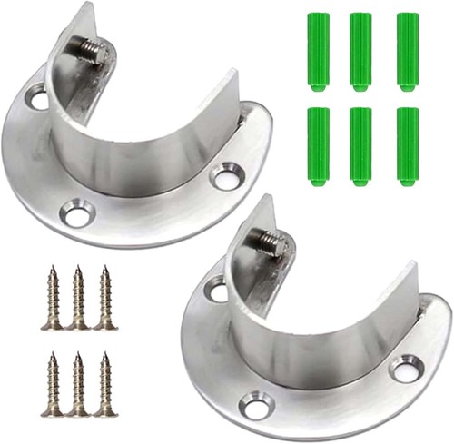 2pcs wardrobe rail bracket - wardrobe,